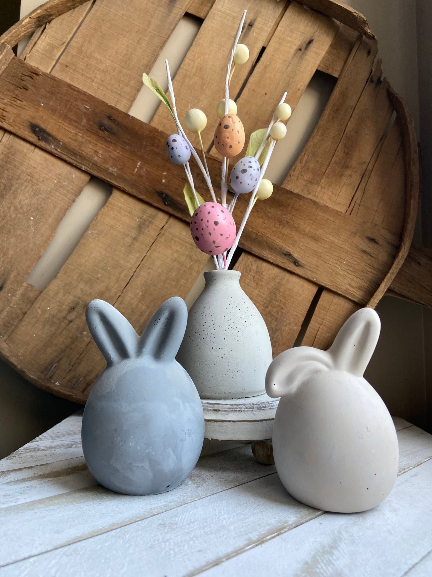 Bud Vase with Easter Eggs