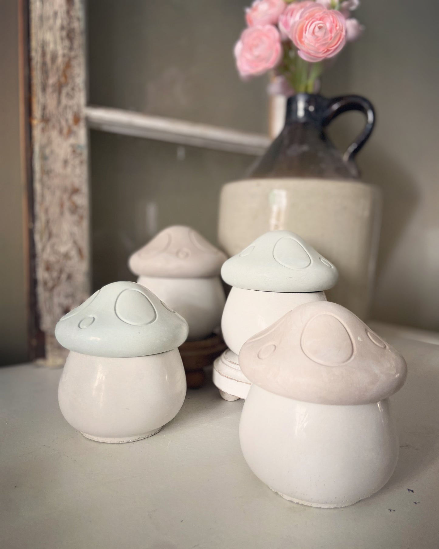 Mushroom Trinket Pot