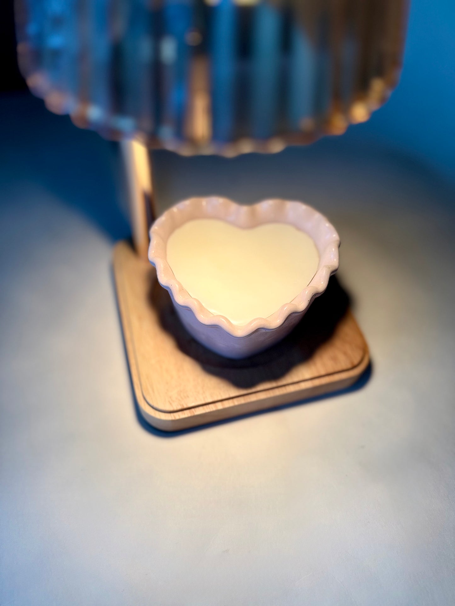 Wickless Heart Coconut Soy Candle