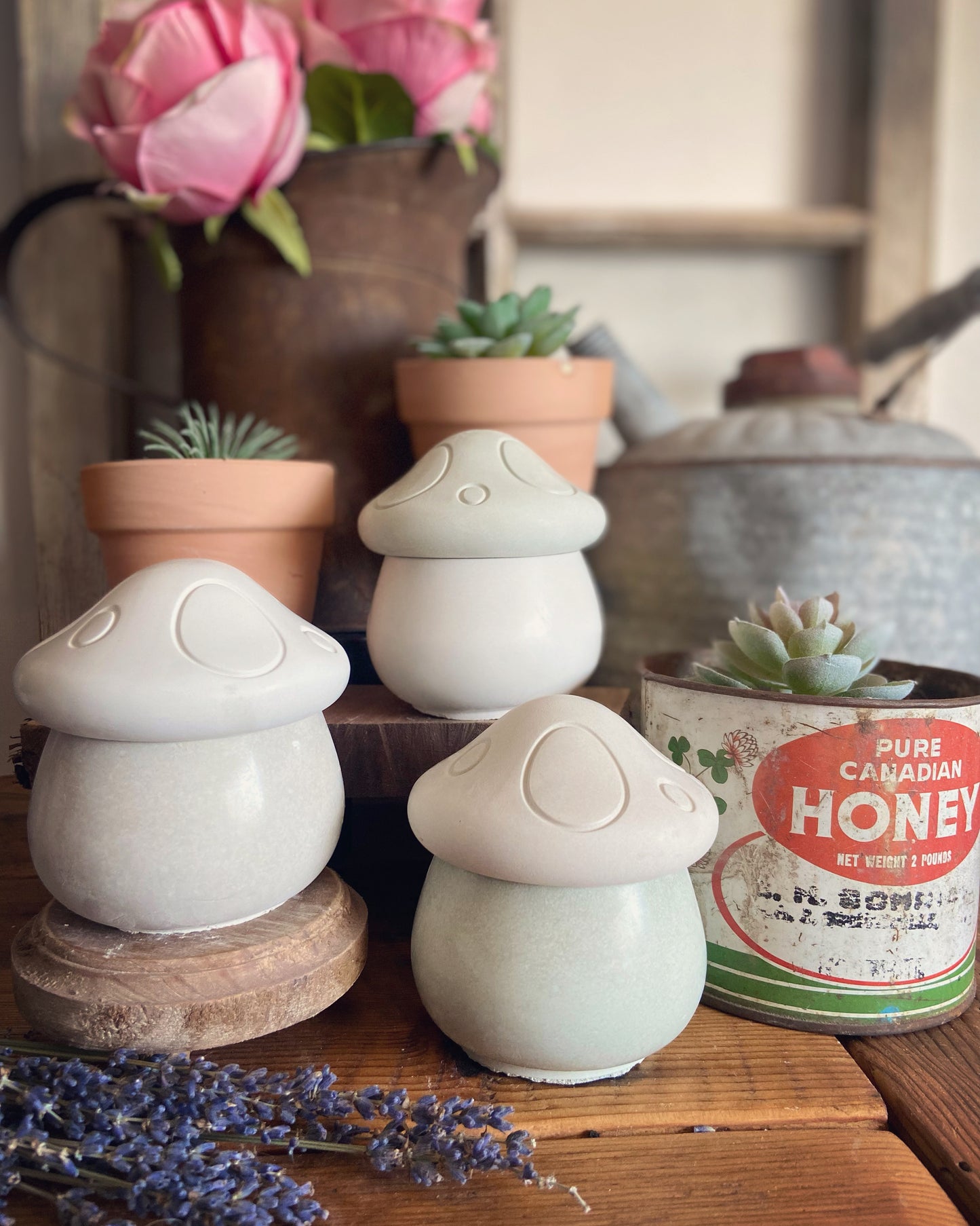 Mushroom Trinket Pot