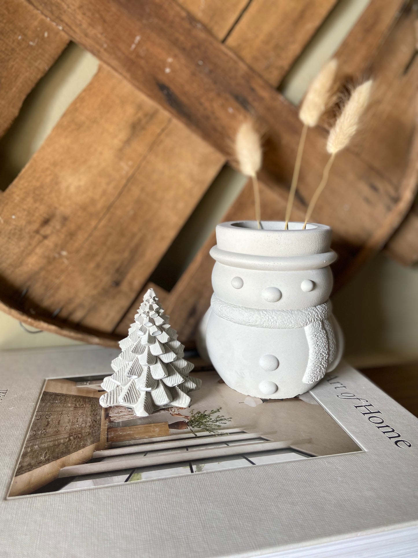 Snowman Vase