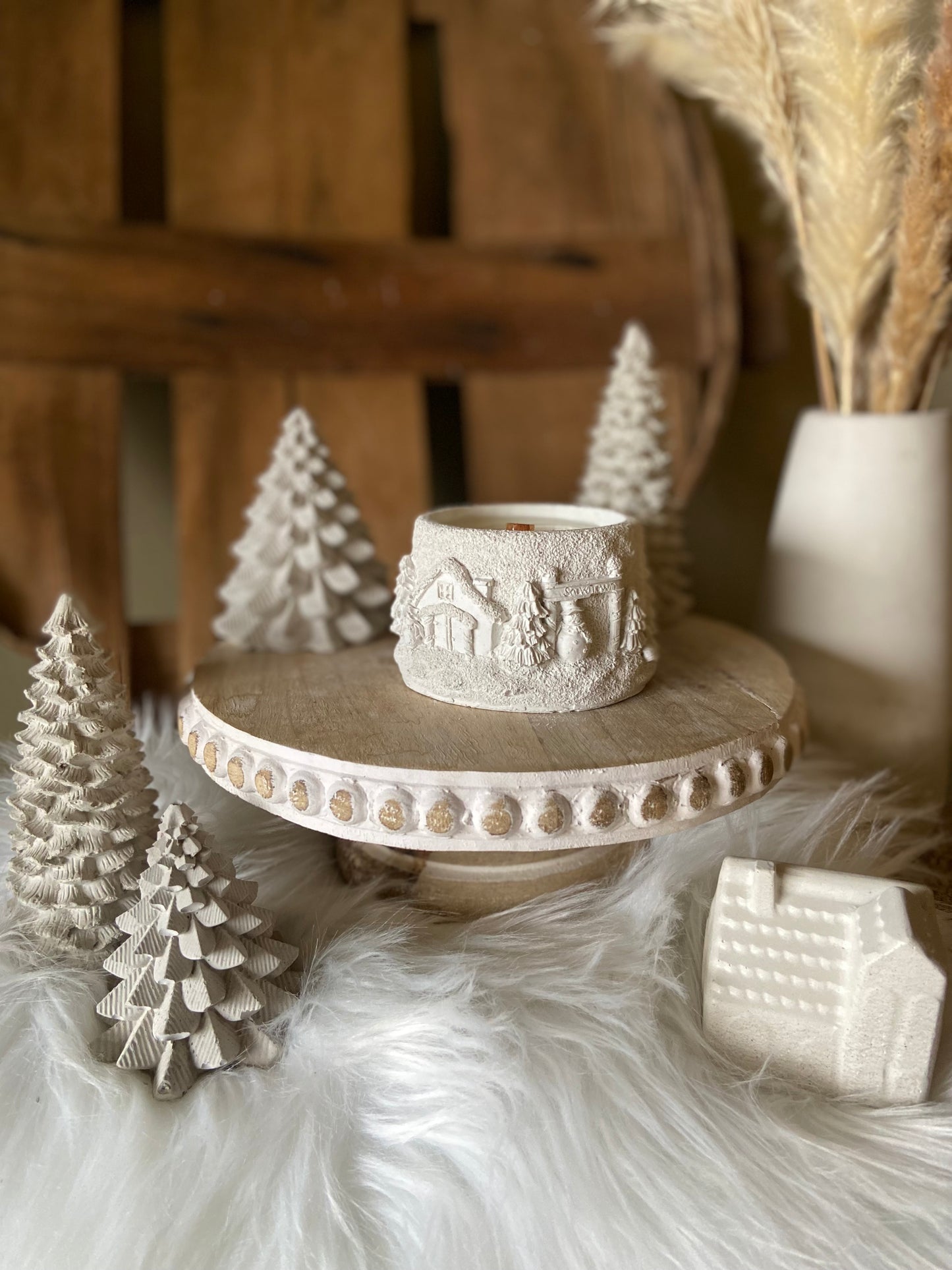 Winter Village Coconut Soy Candle