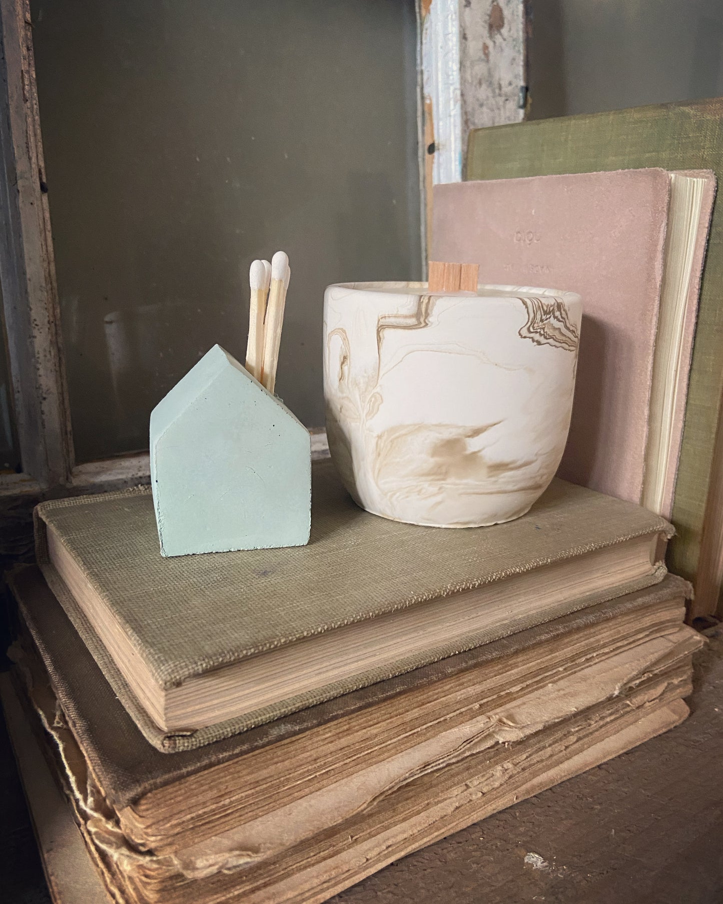 Matchstick house