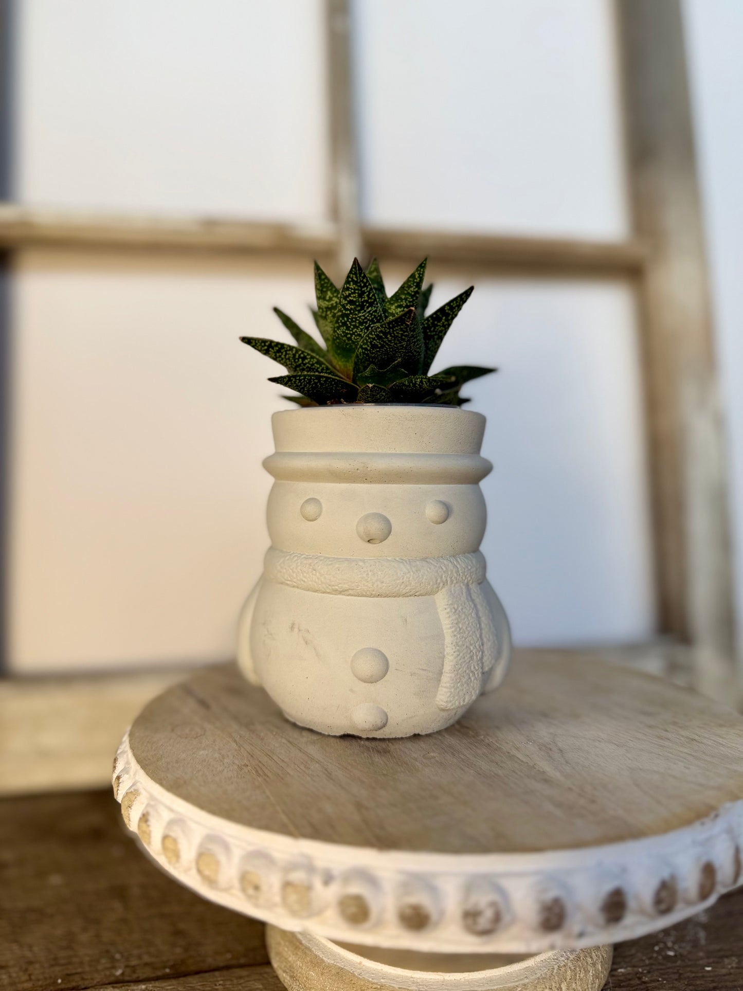 Snowman Planter