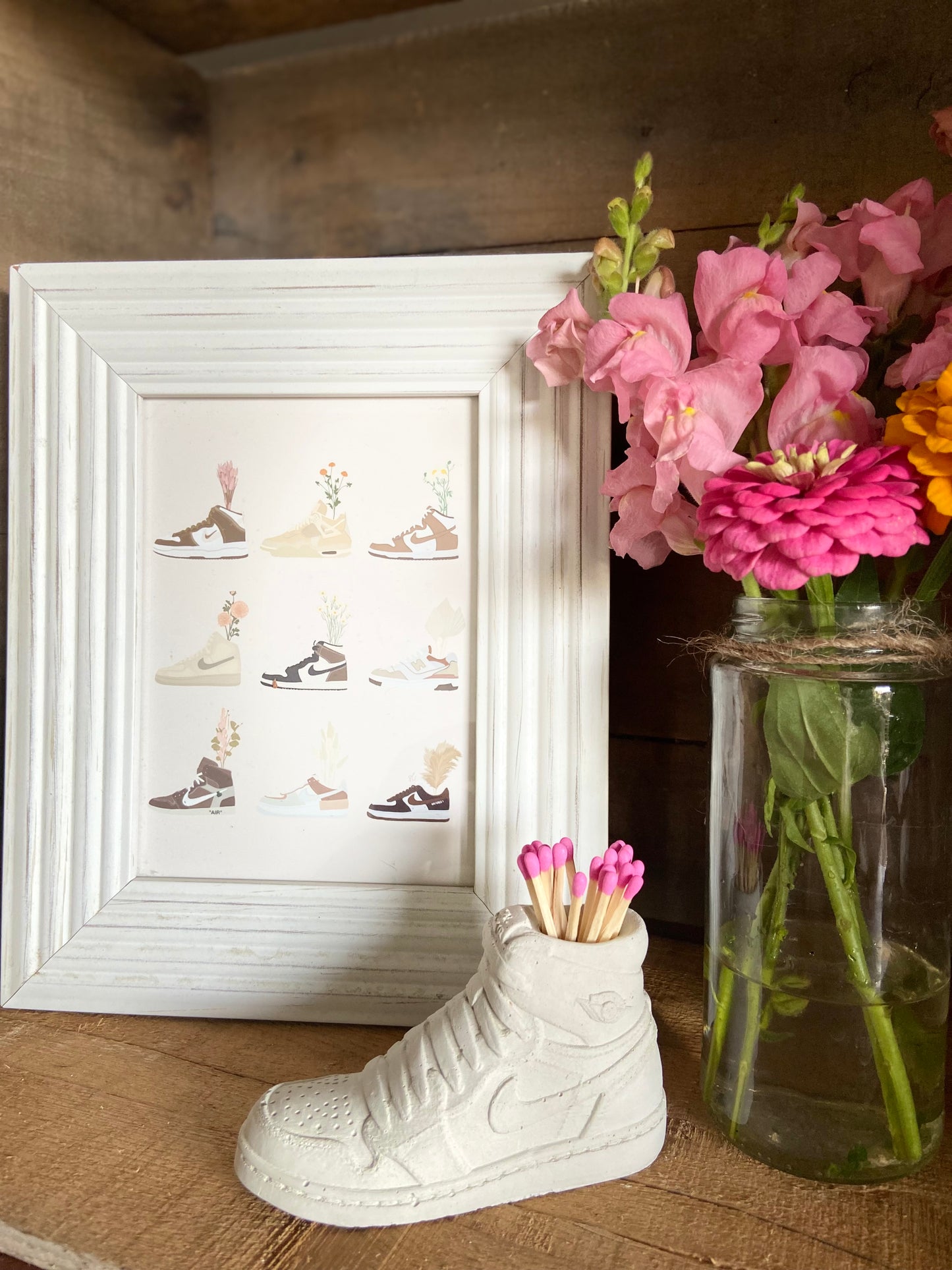 Shoe Matchstick Holder