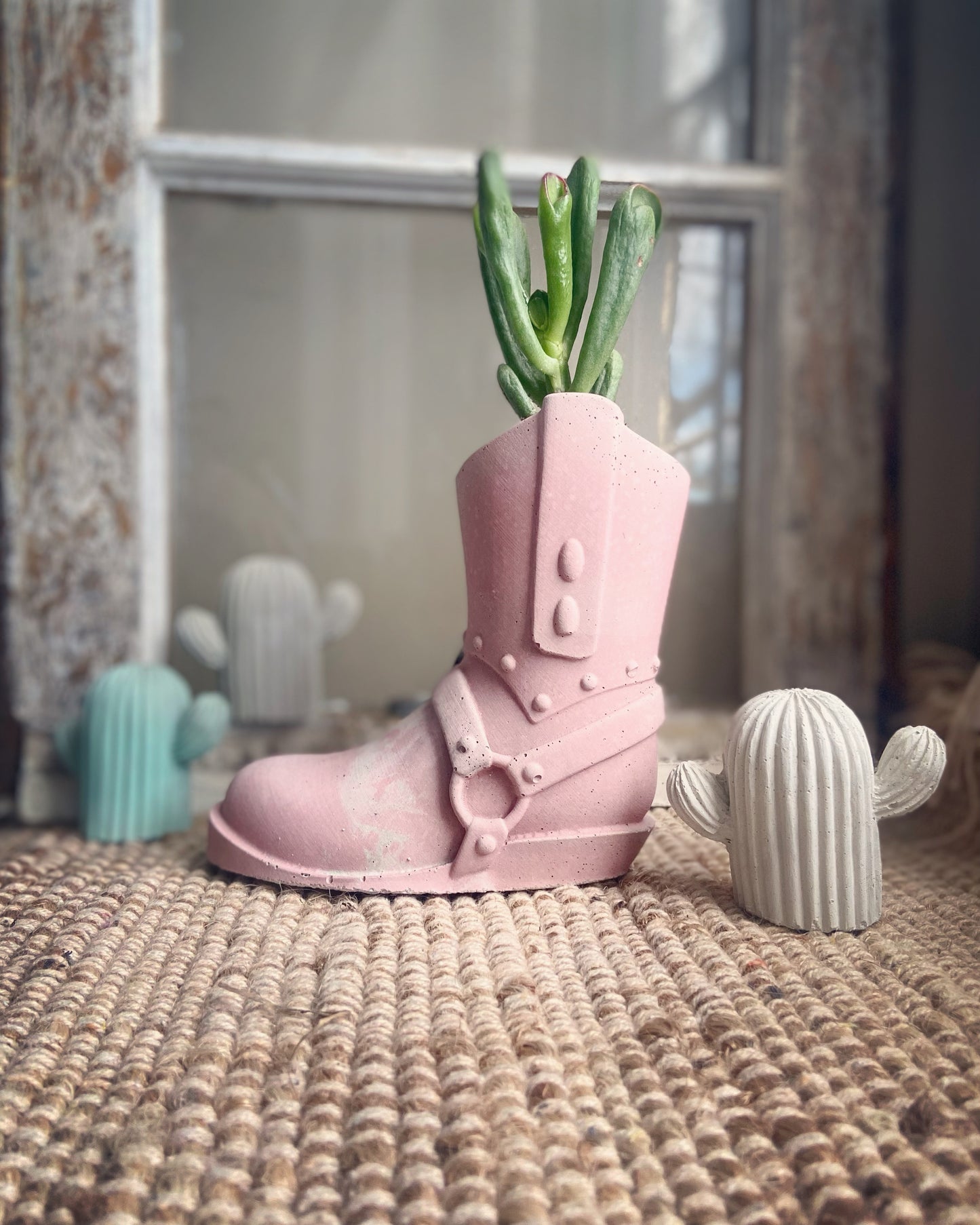 Cowboy Boot Planter