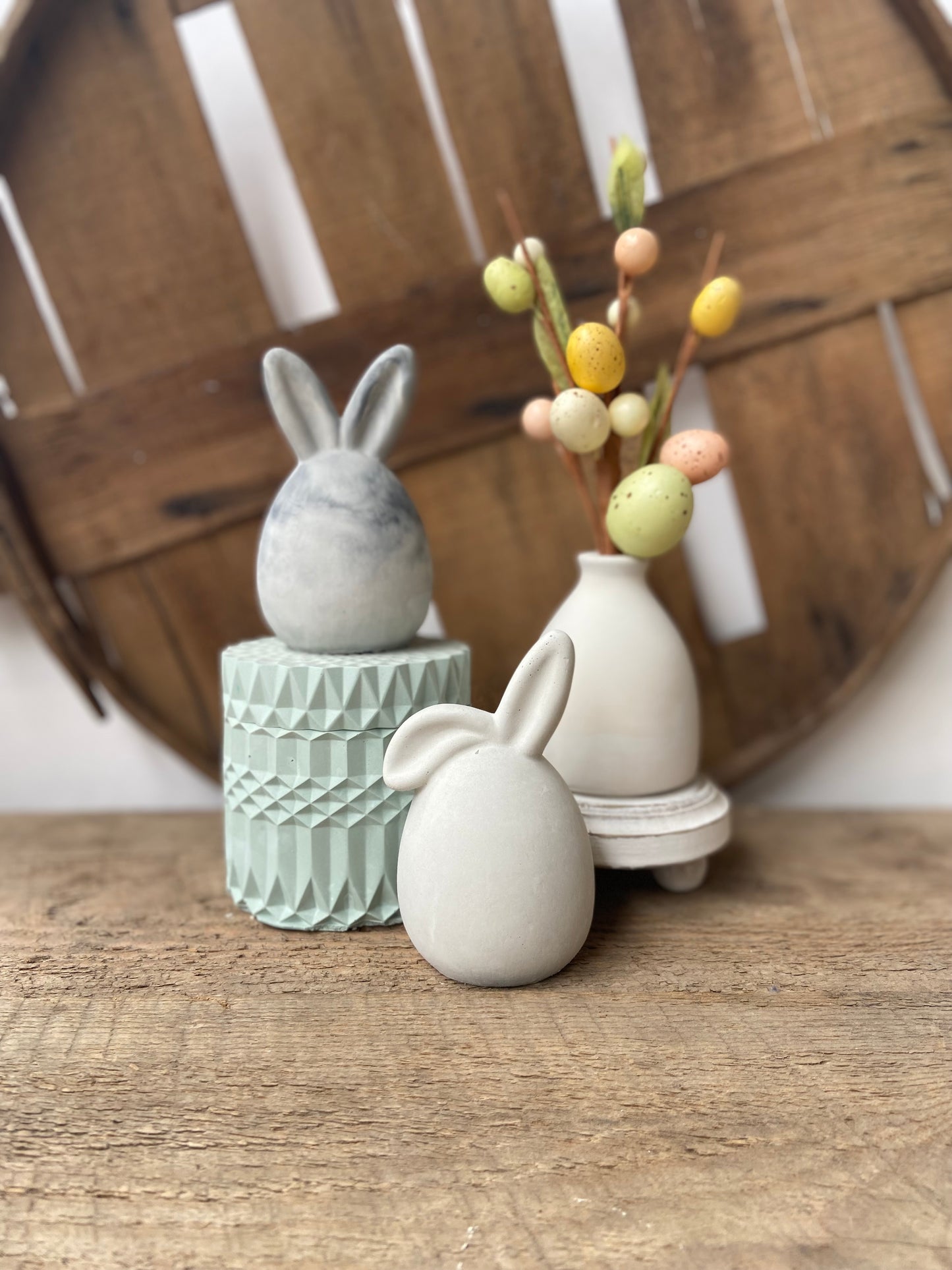 Bud Vase with Easter Eggs