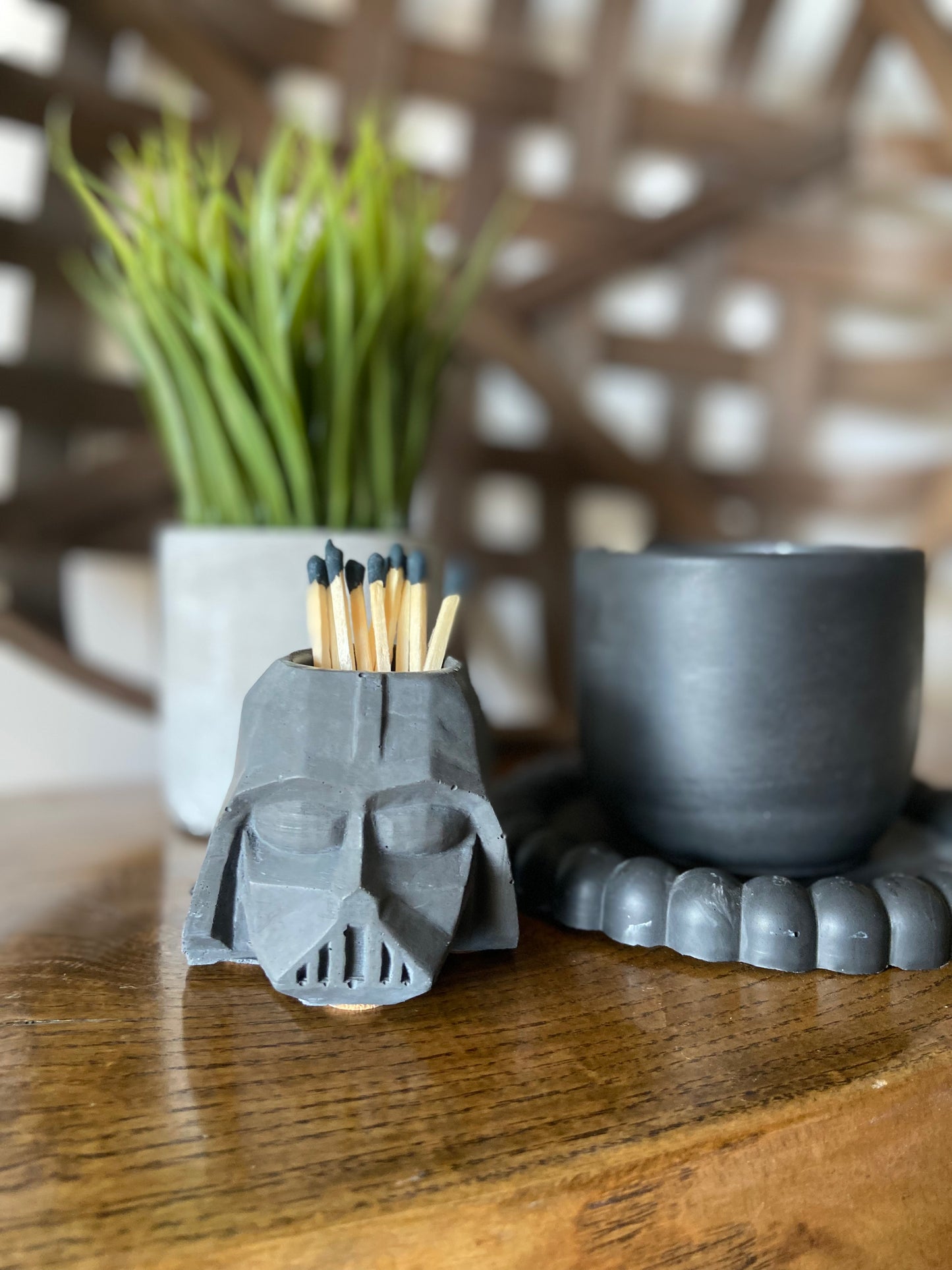 Dark Vader Matchstick Holder