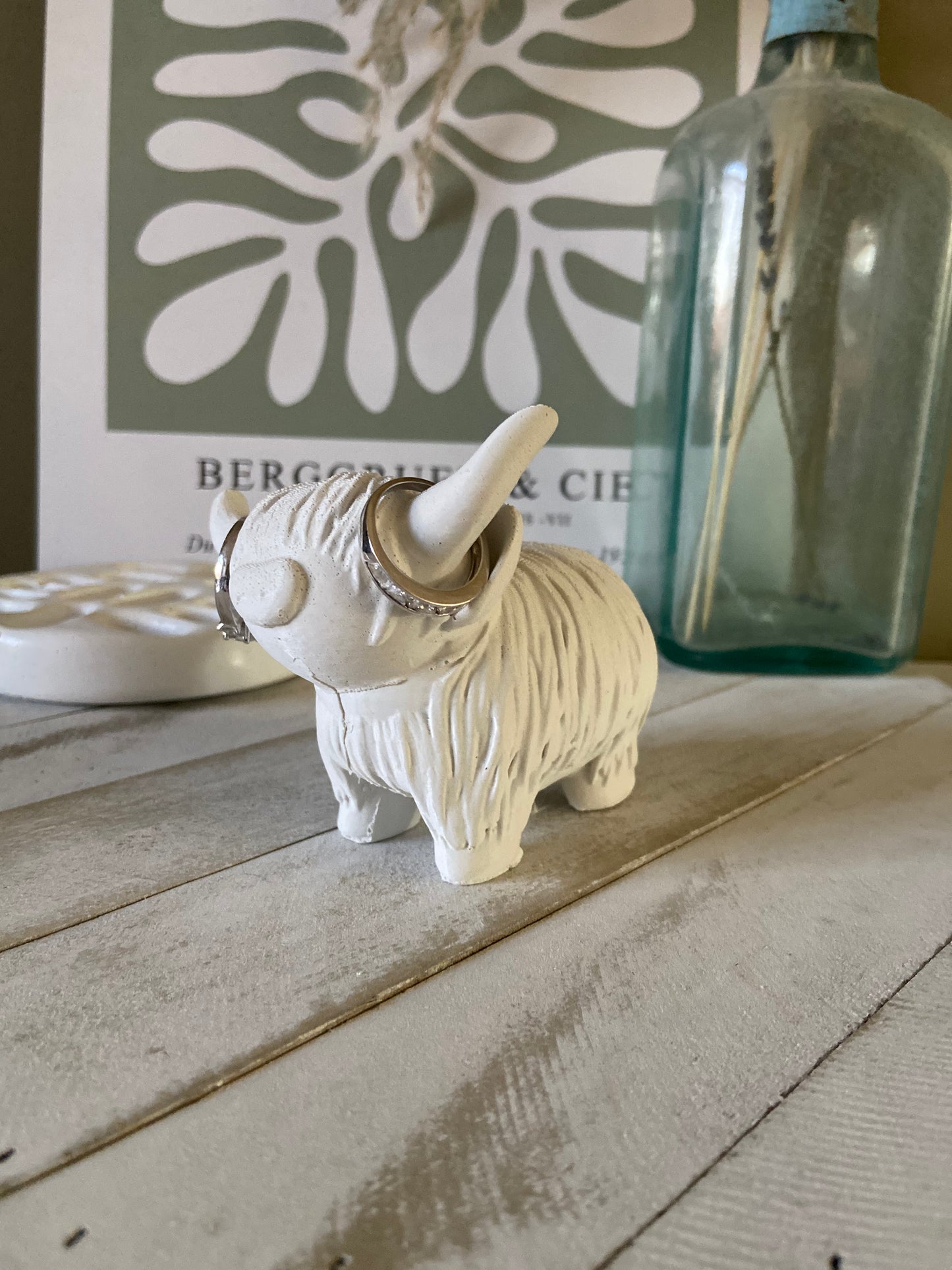 Highland Cow Ring Holder