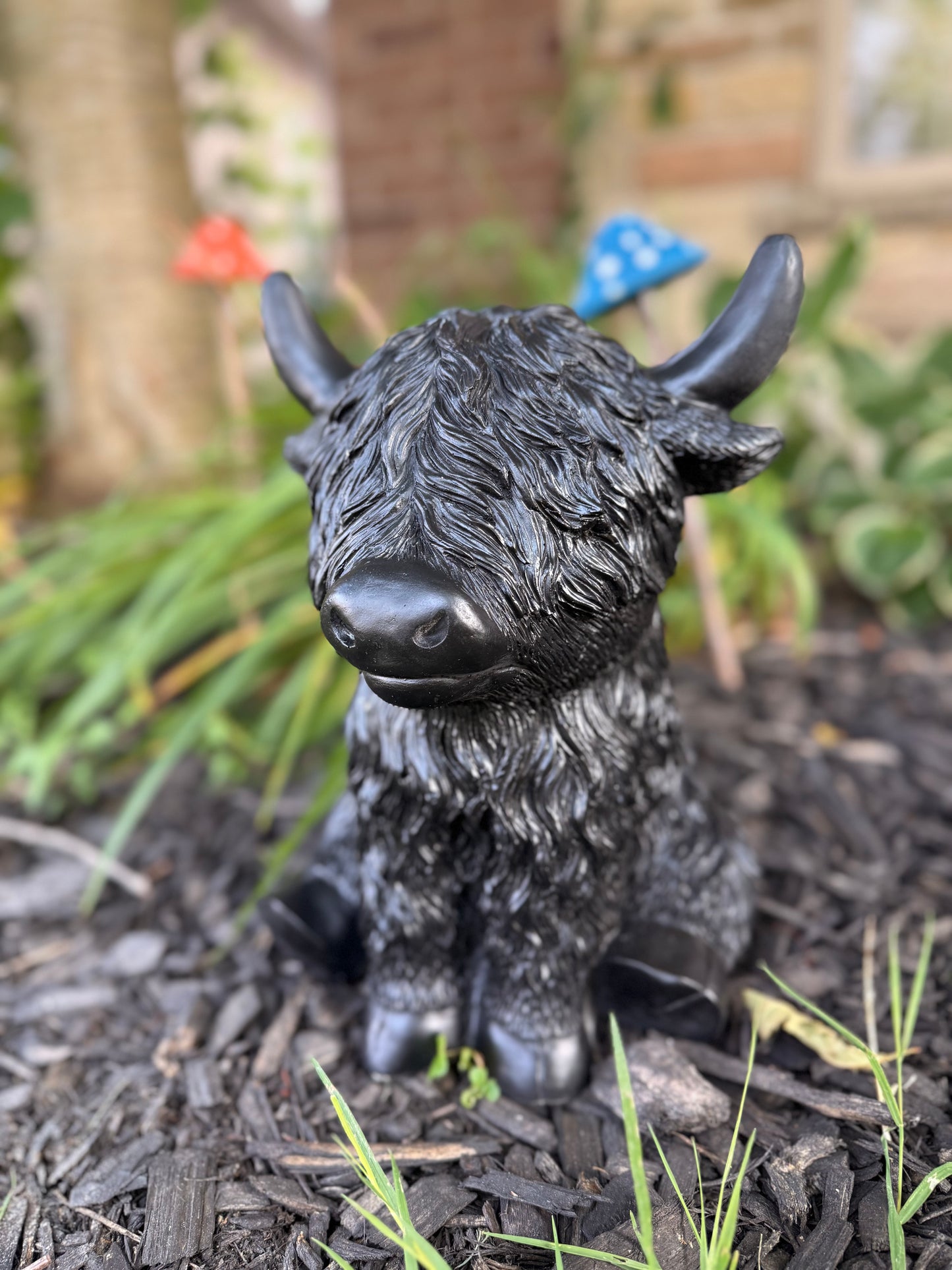 Hamish Highland Cow Garden Statue