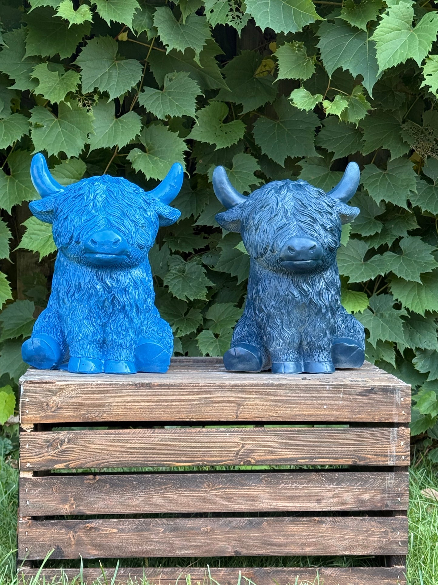 Hamish Highland Cow Garden Statue