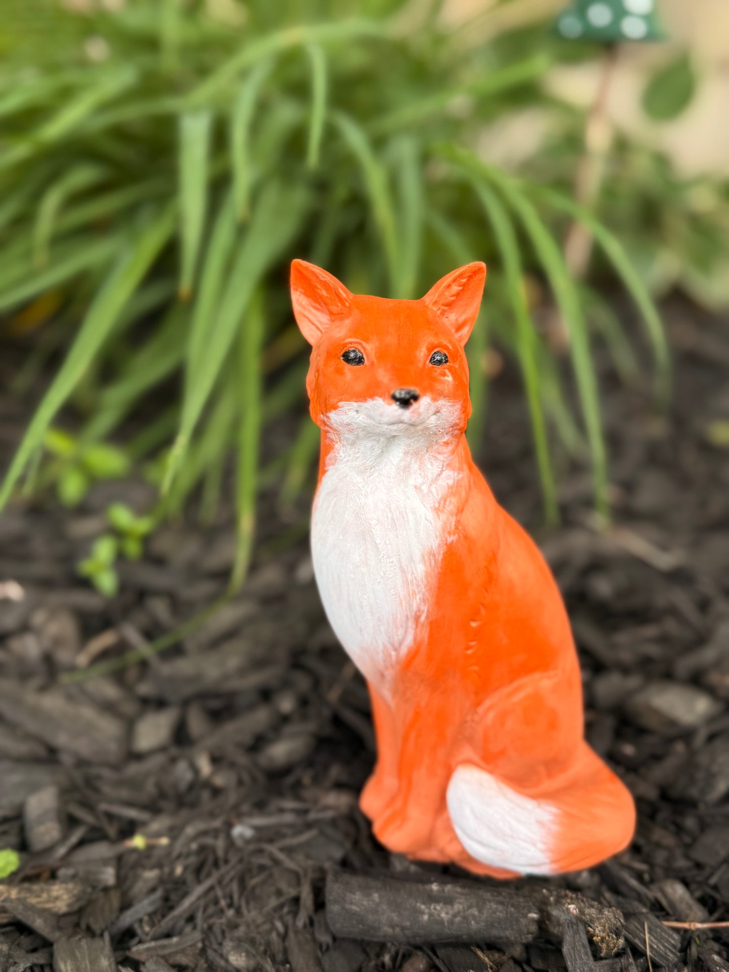 Finnegan the Fox Garden Statue