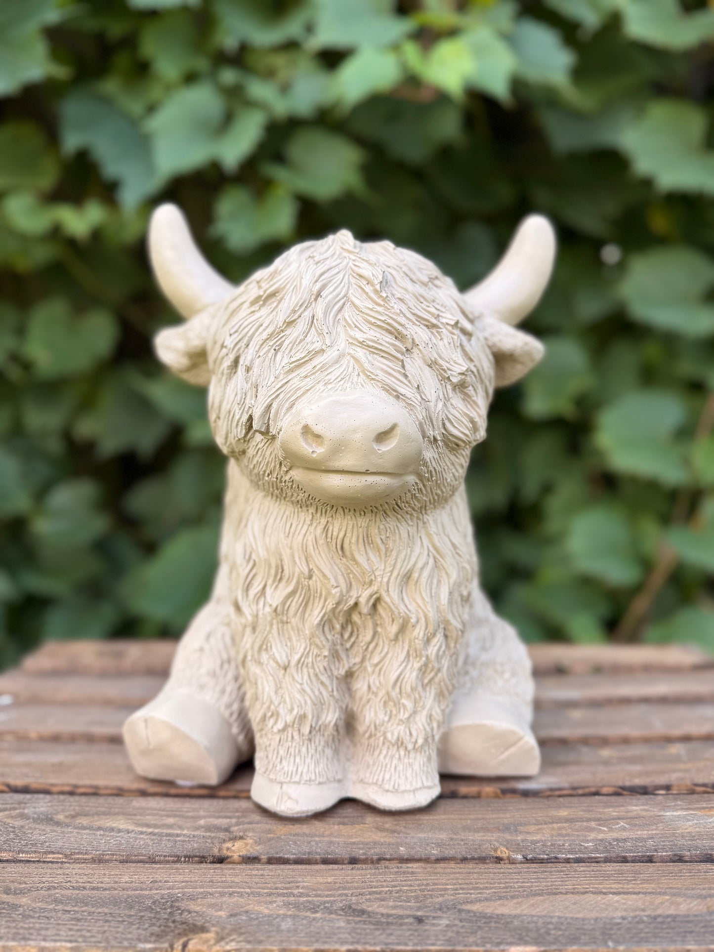 Hamish Highland Cow Garden Statue