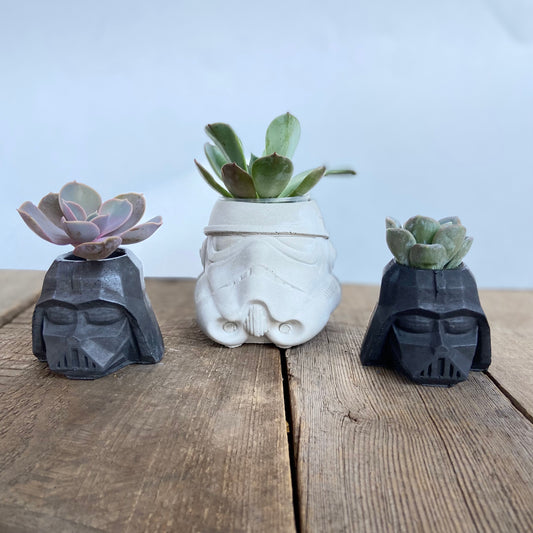 Darth Vader Planter