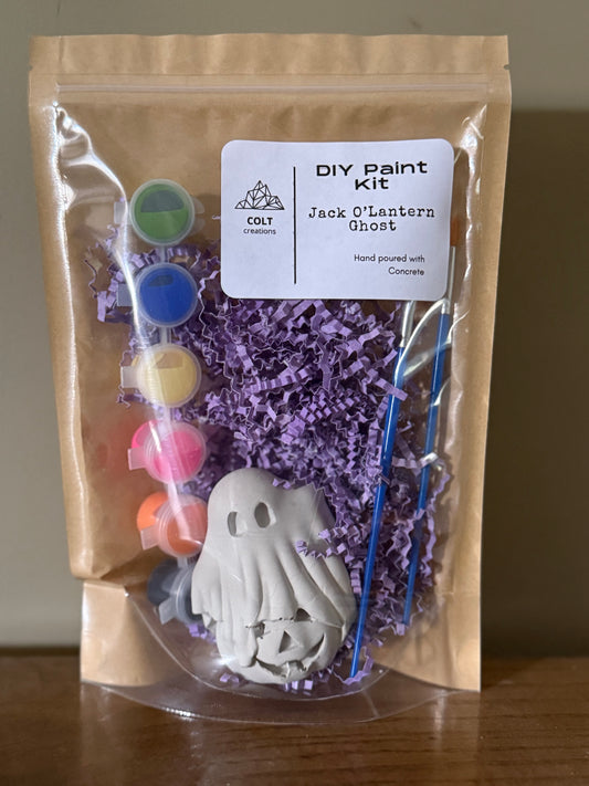 DIY Paint Kit Jack O’Lantern Ghost