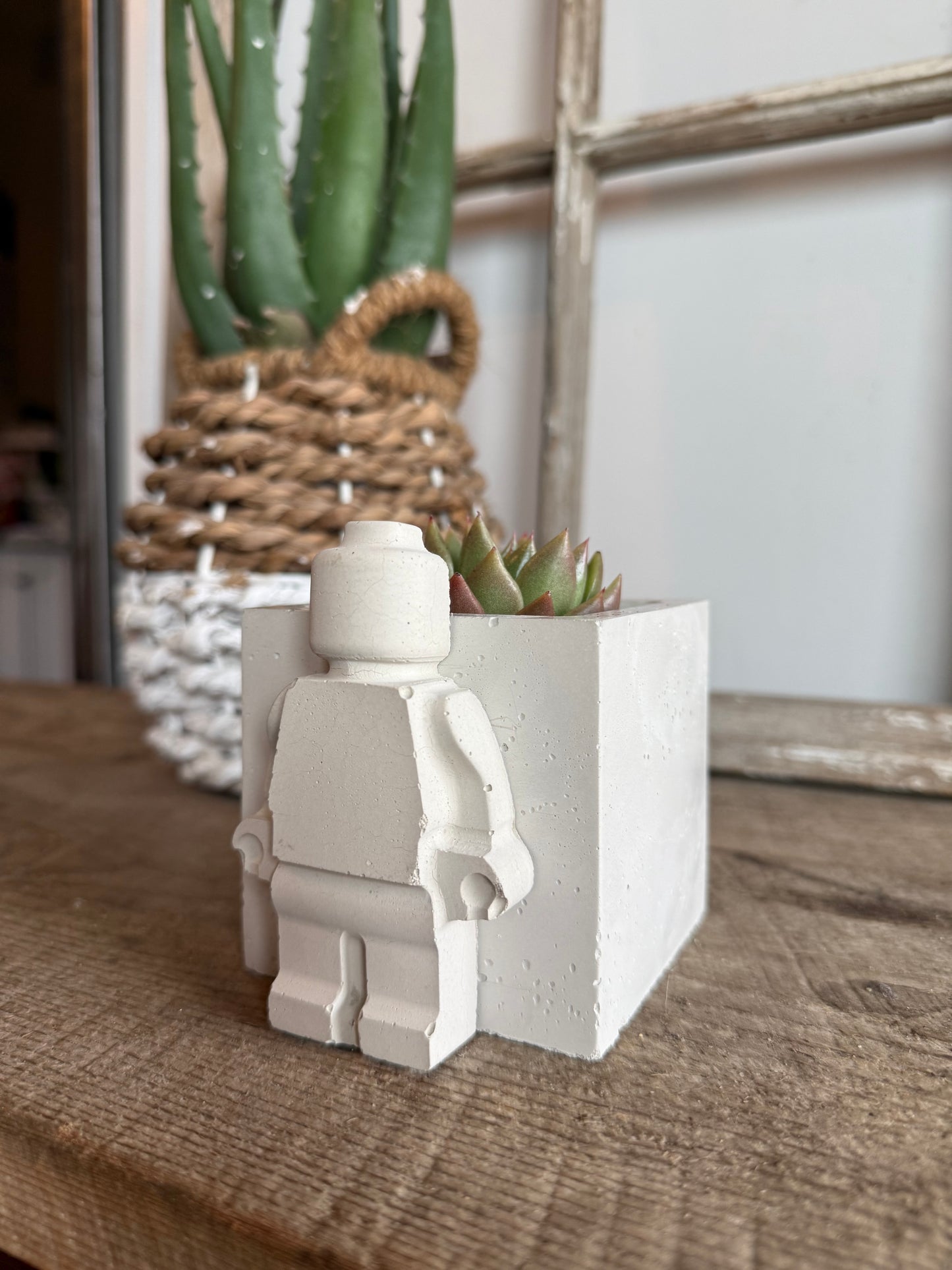 Brick Man Planter