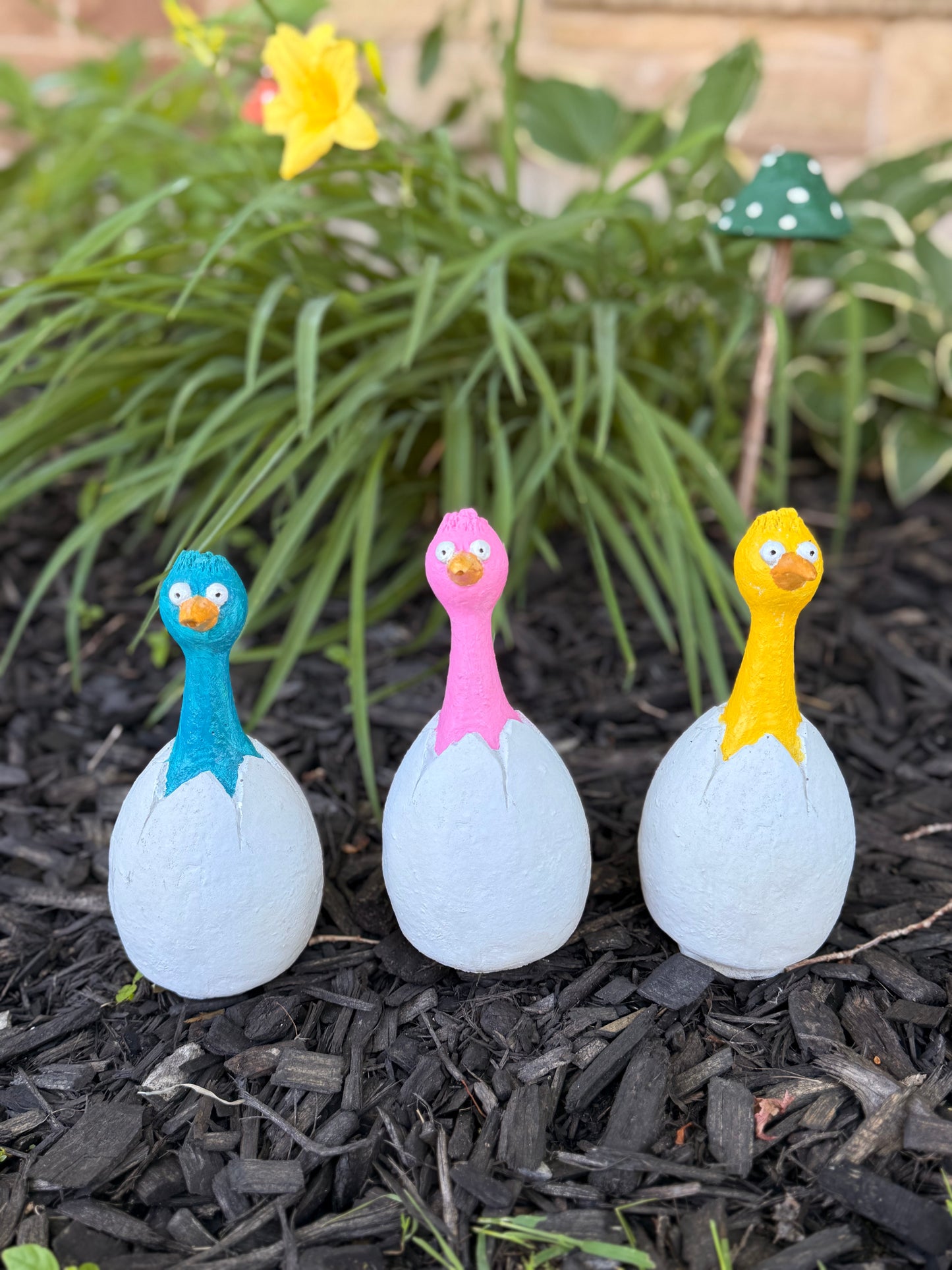 Dodo Bird Hatchling Garden Statue