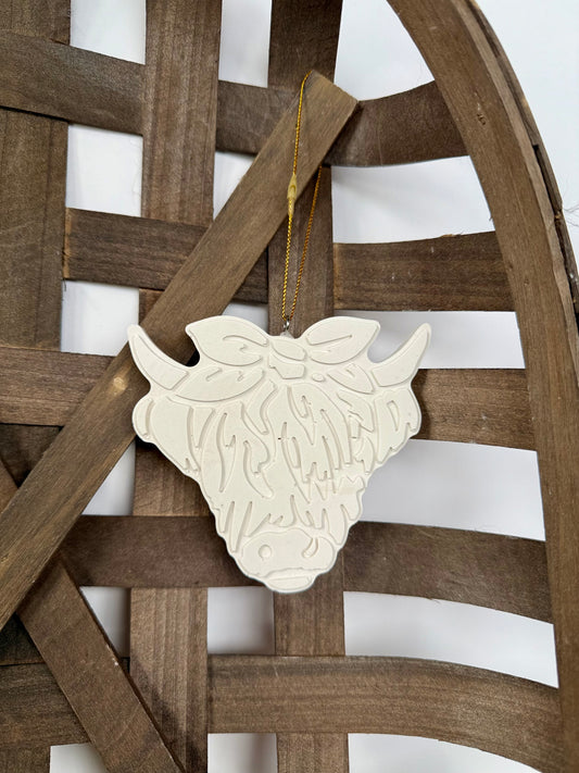 Highland Cow Ornamnet