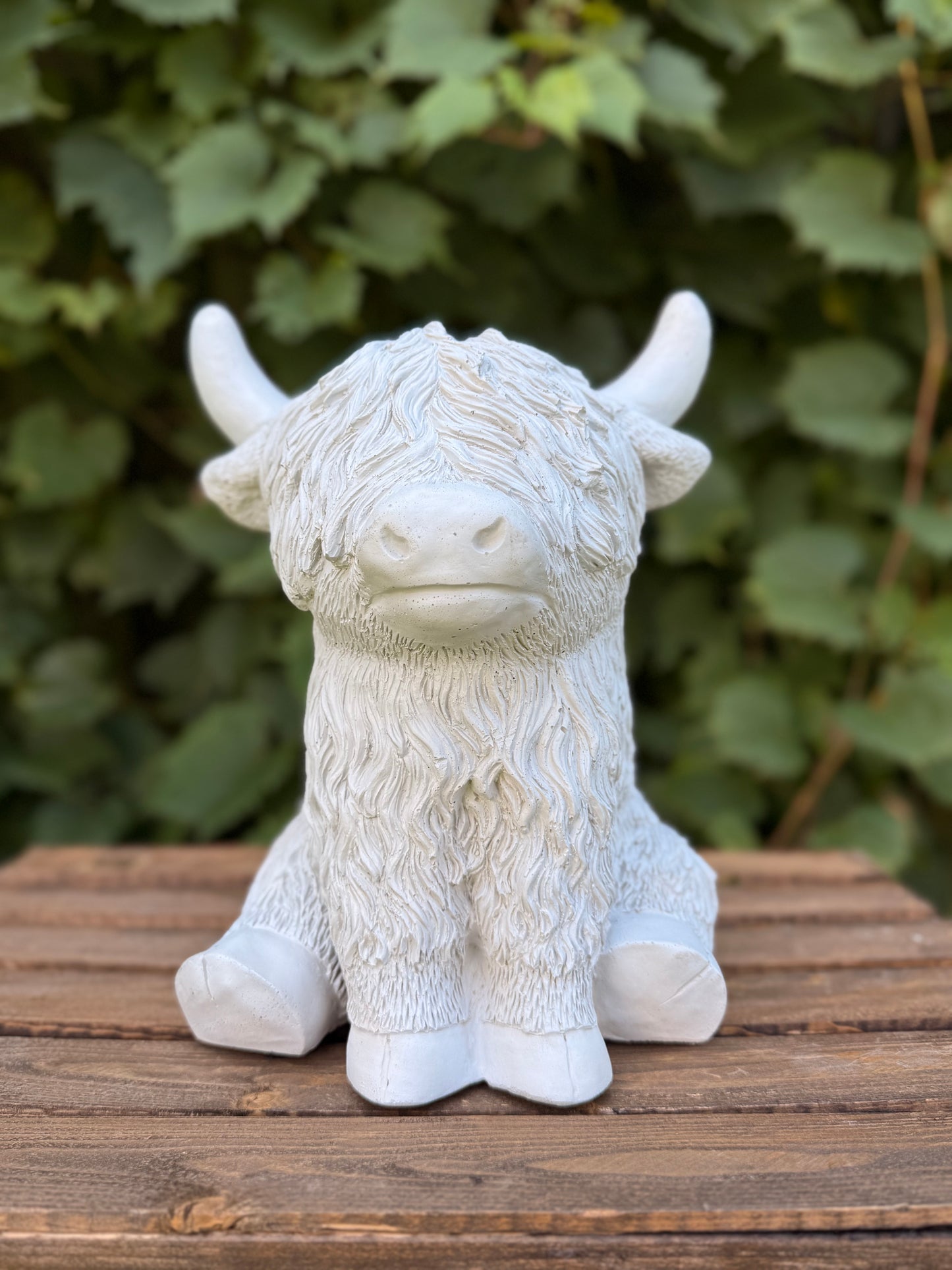 Hamish Highland Cow Garden Statue