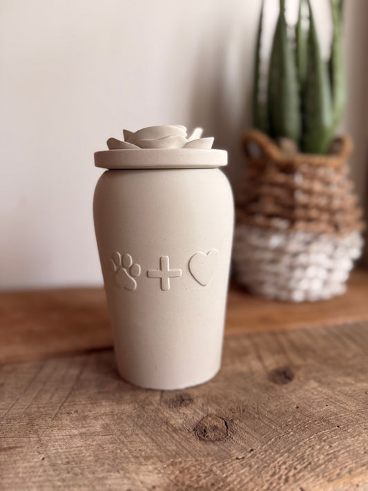 Forever Paw Memorial Urn