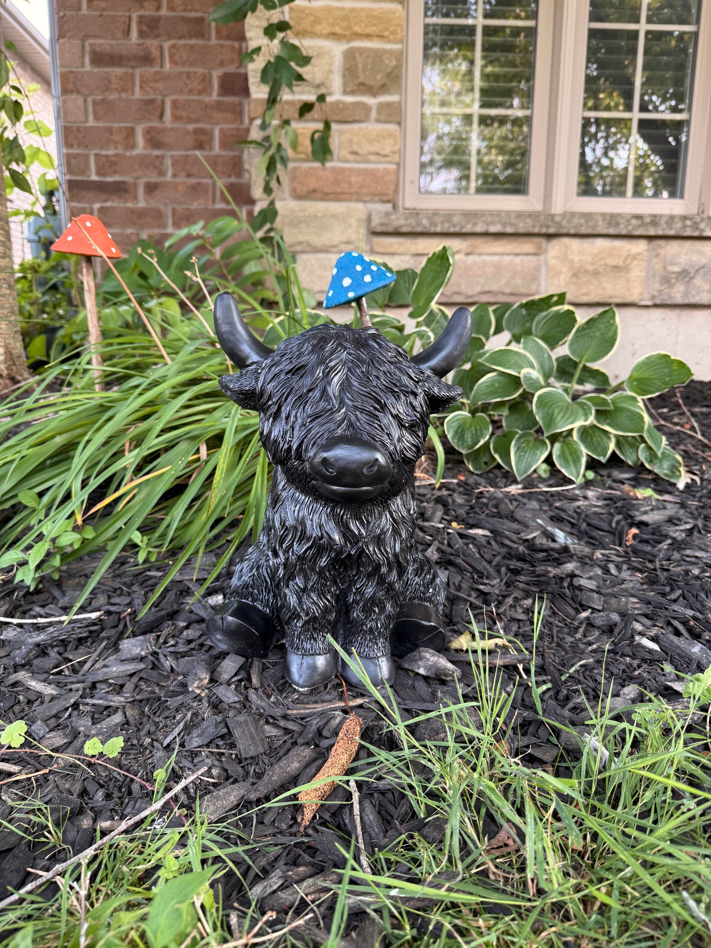 Hamish Highland Cow Garden Statue