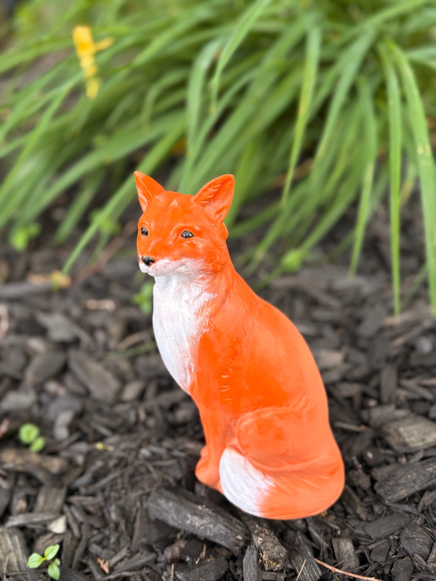 Finnegan the Fox Garden Statue