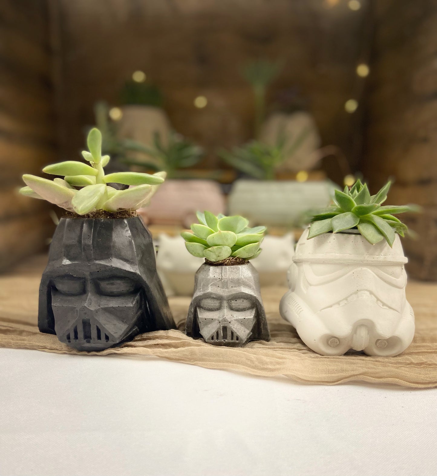 Darth Vader Planter