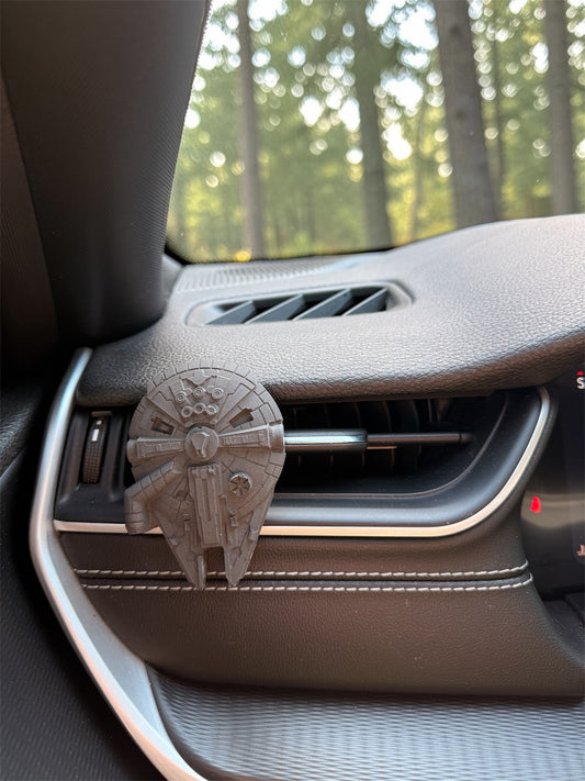 Jesmonite Starship Car Diffuser Set