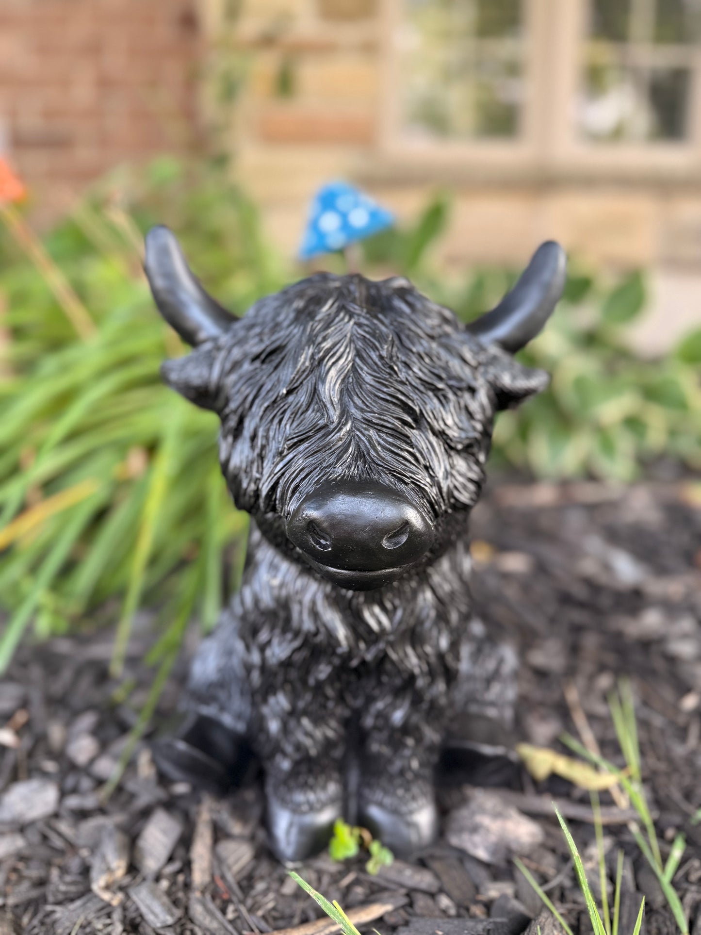 Hamish Highland Cow Garden Statue