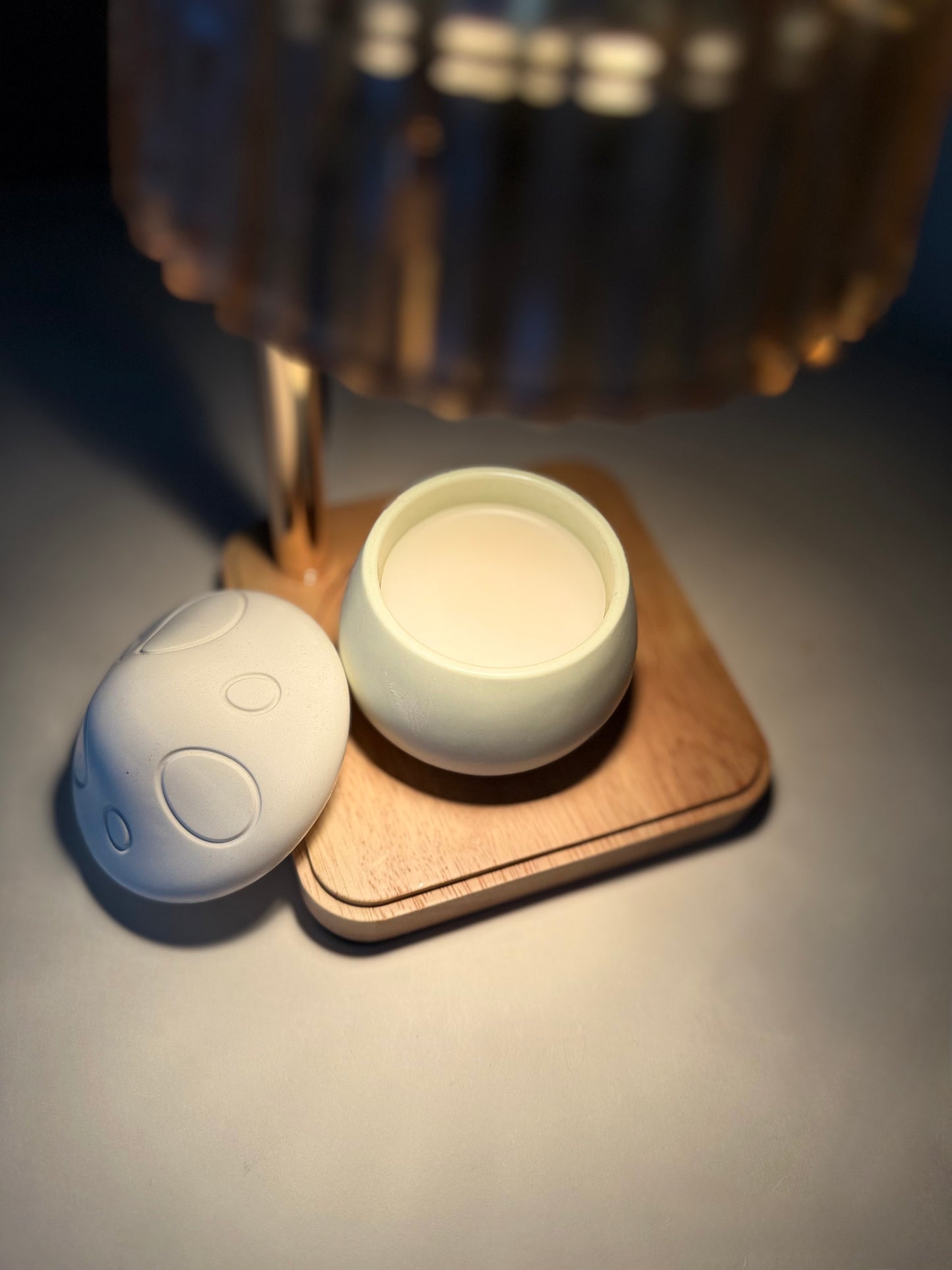 Wickless Mushroom Coconut Soy Candle