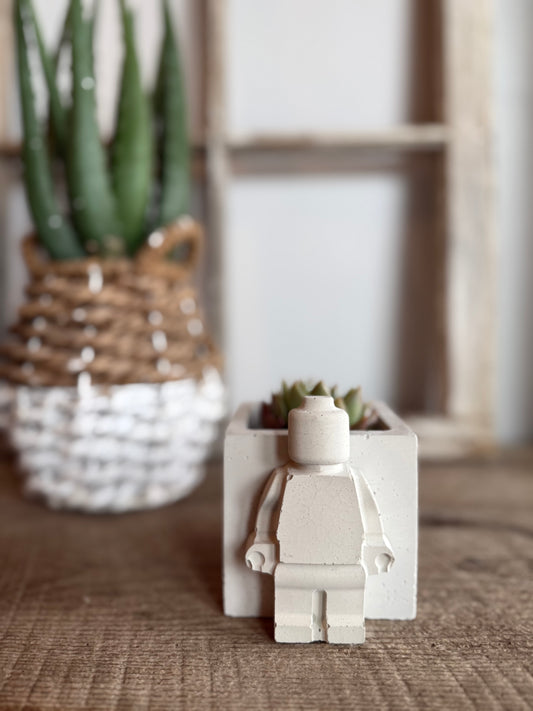 Brick Man Planter