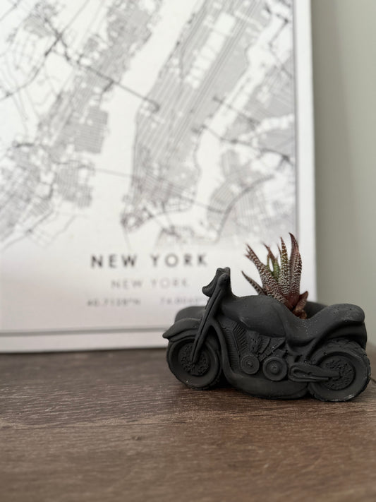 Motorcycle Planter